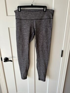 lululemon Heathered Charcoal Performance Top